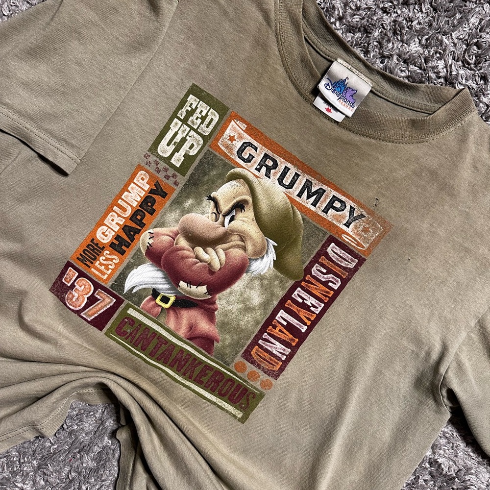 Vintage Disney Grumpy Shirt